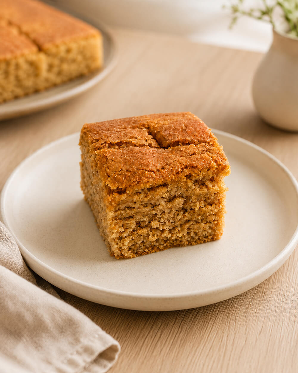 Coconut Cardamom Tea Cake