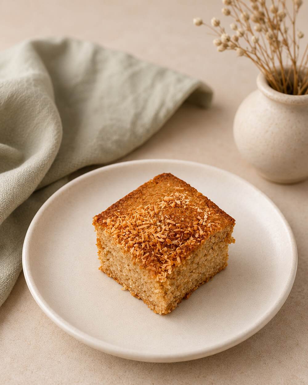 Maple Banana Cinnamon Tea Cake